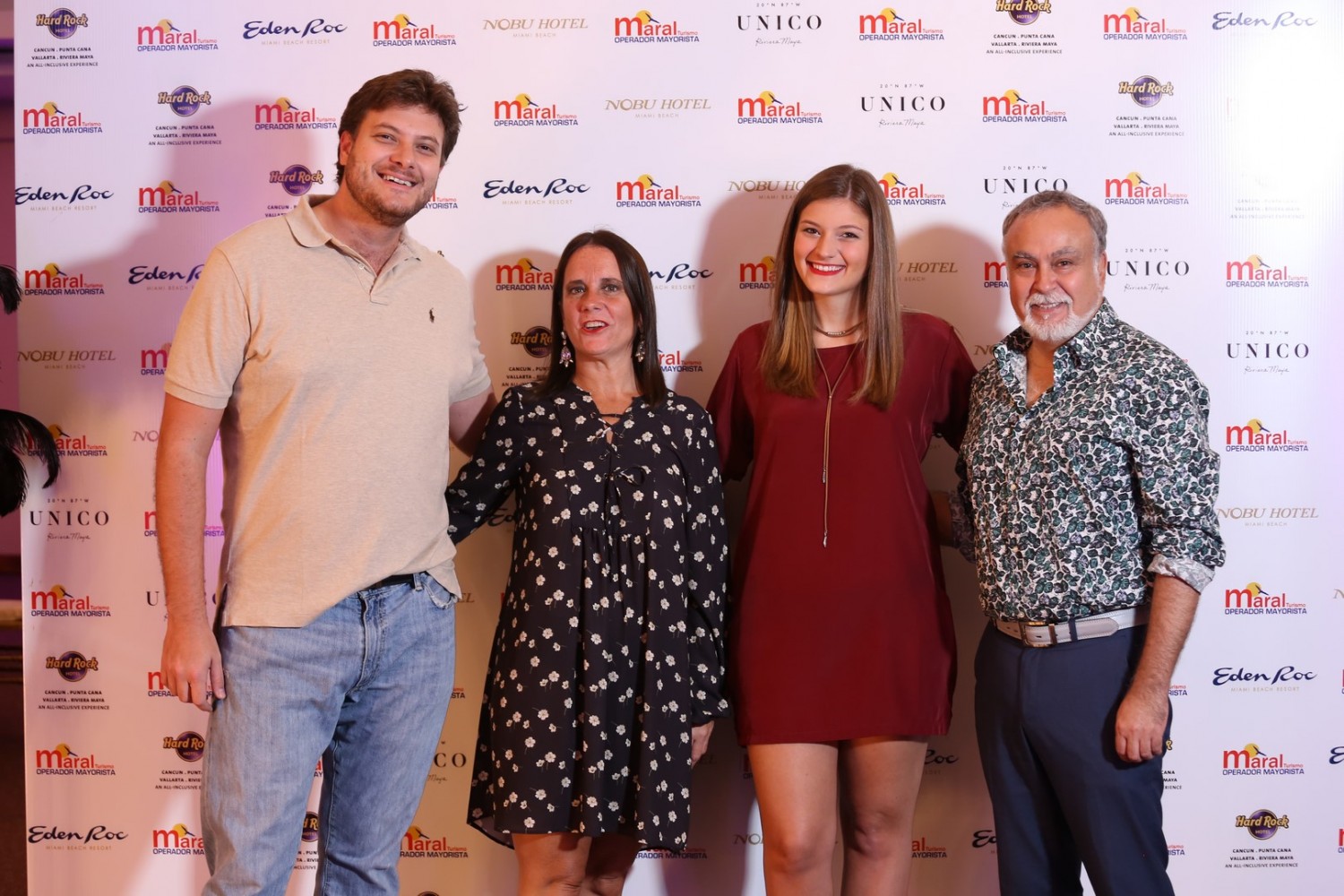 Jose Carlos Brunetti, Josefina De Zan, Ana Laura Brunetti, Jorge Bravo
