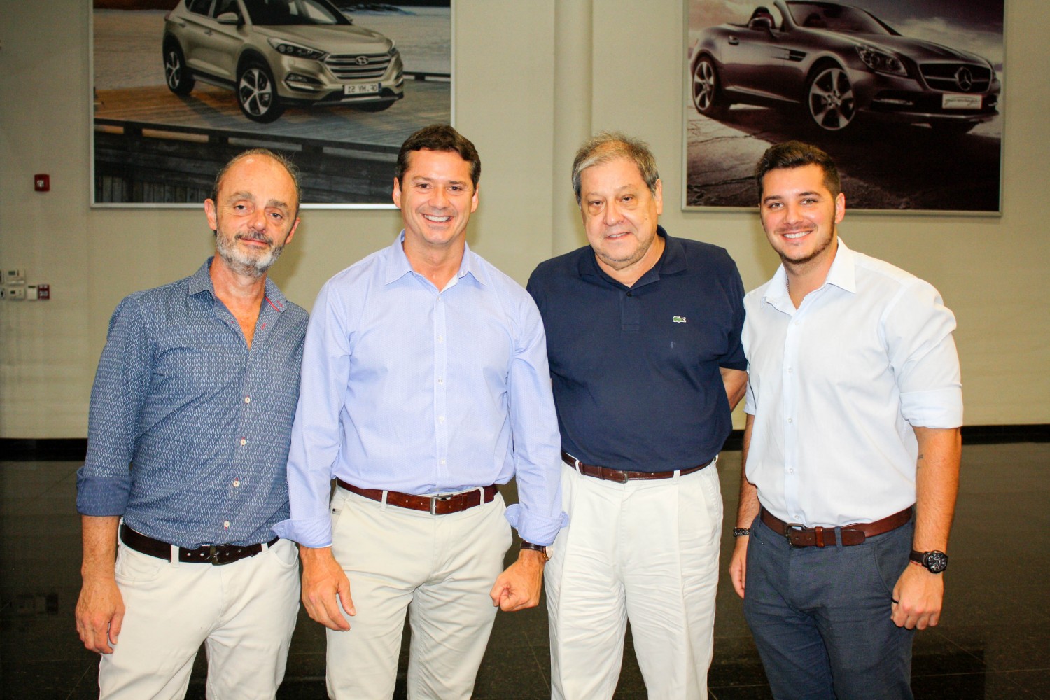 Guillermo Pontorriero, David Prono, Francisco Ramirez Vouga y Joaquin Prono