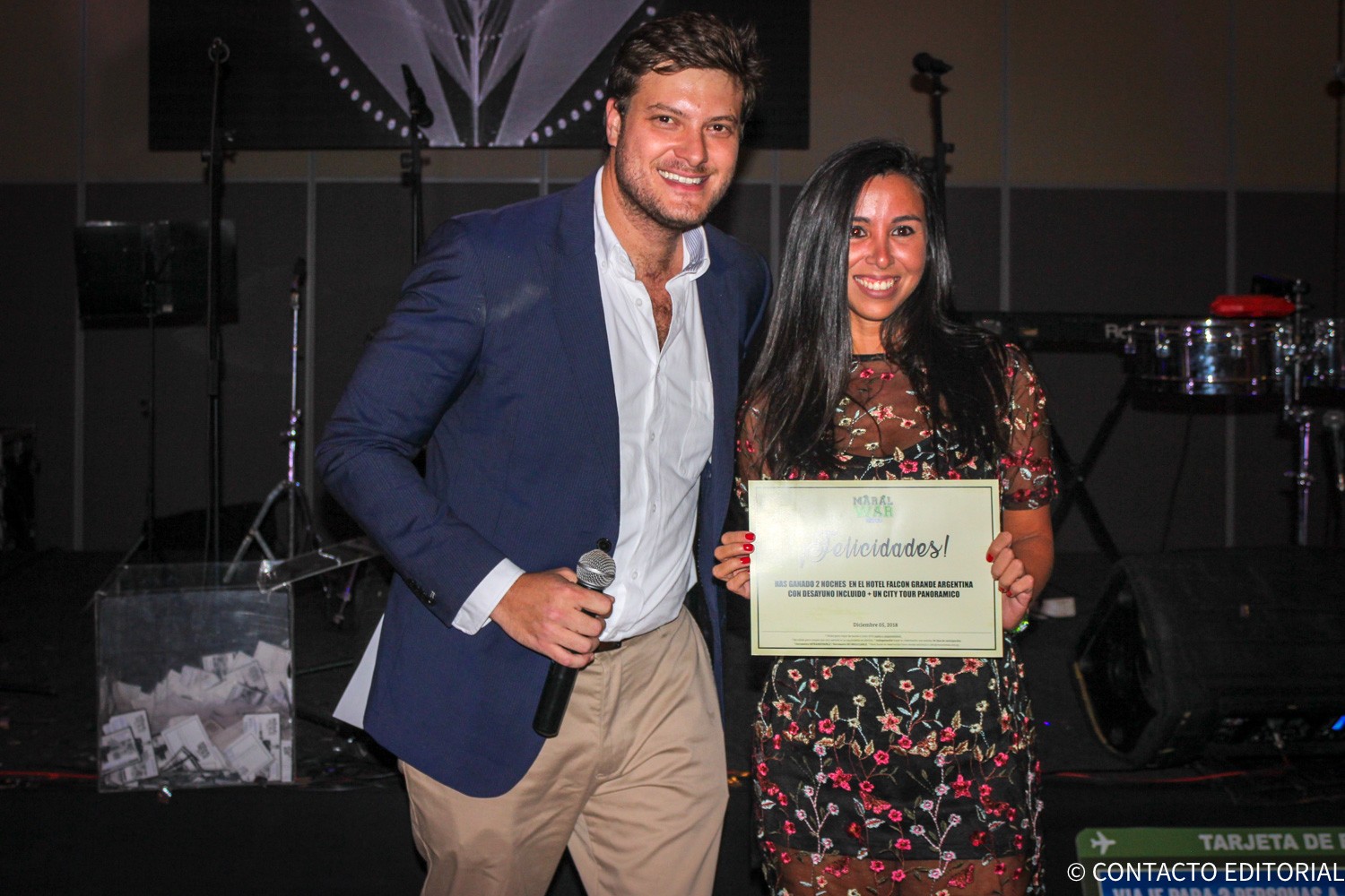 Jose Carlos Brunetti y Ornela Disopra
