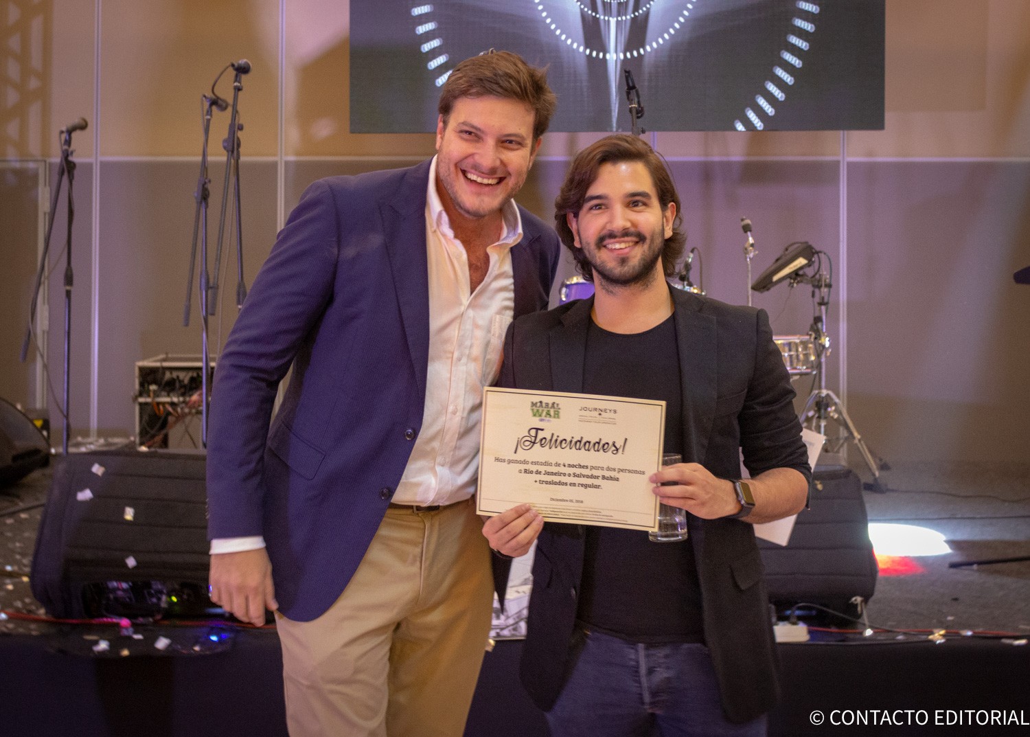JOse Carlos Brunetti y Marcelo Castelnovo