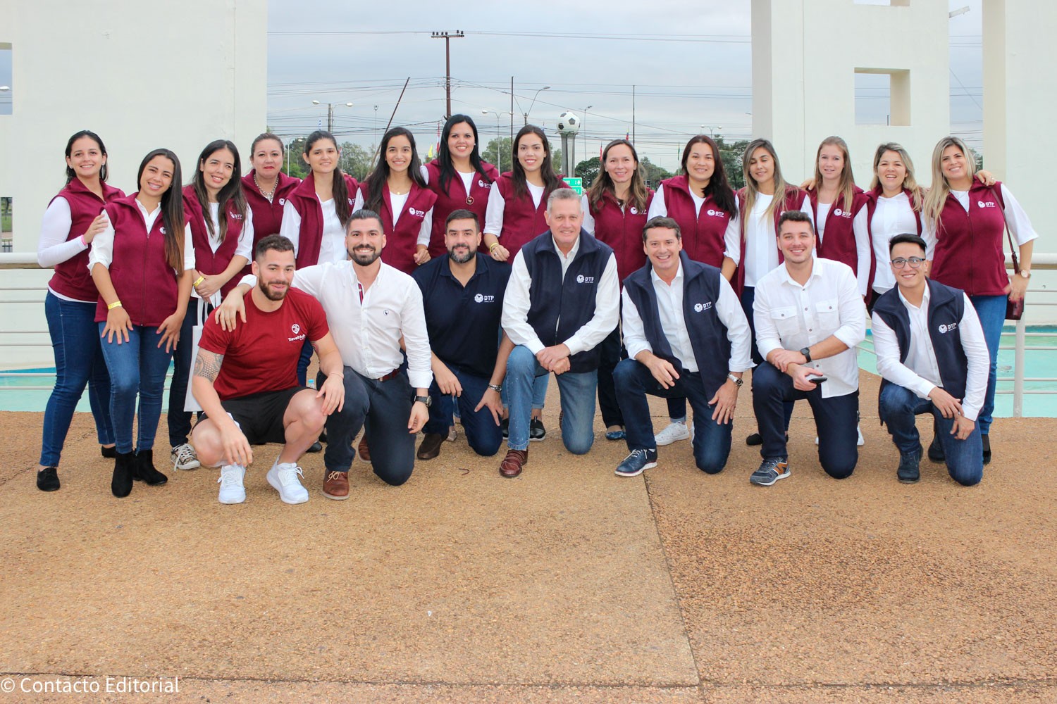 Parte del equipo de DTP