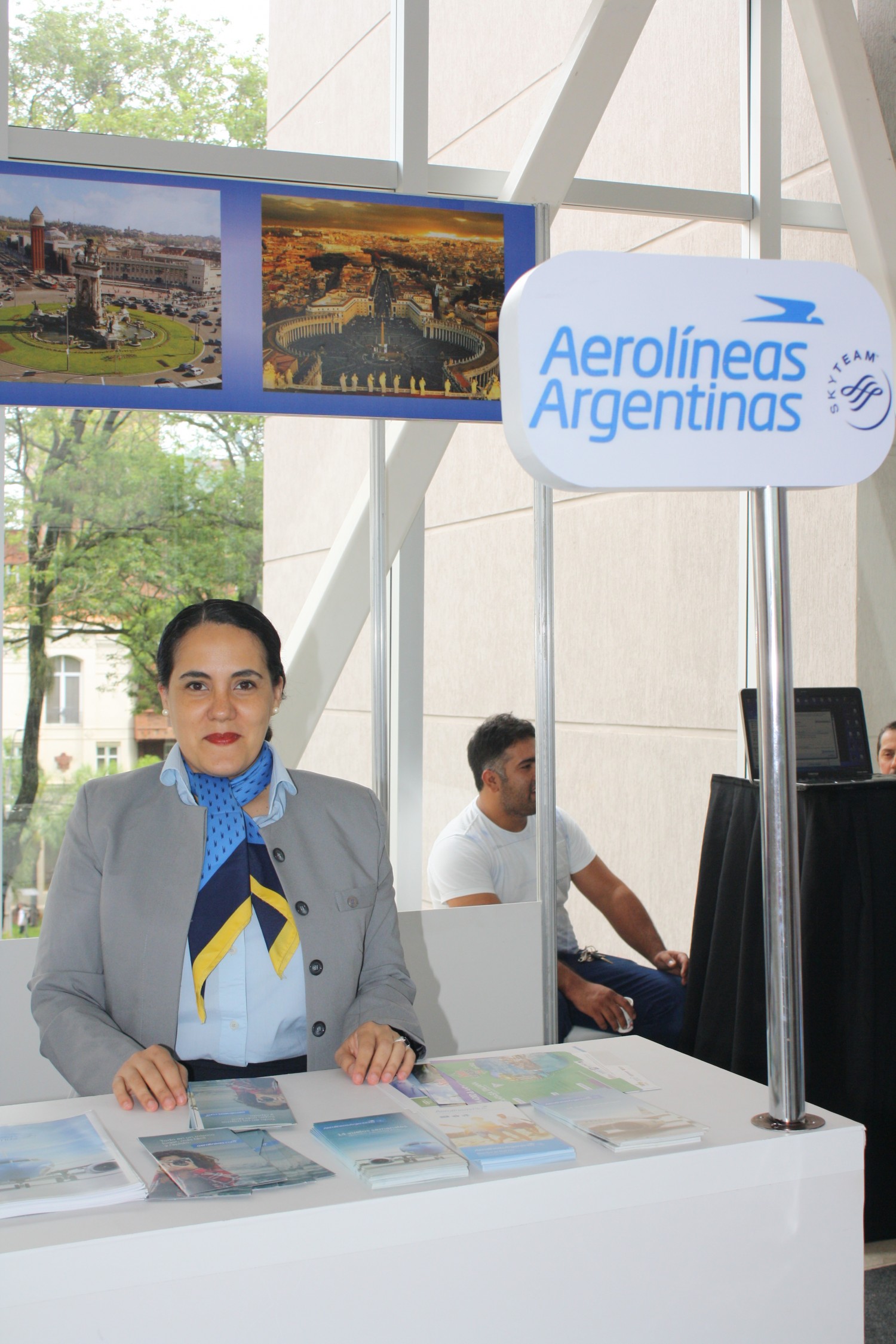 Representante de Aerolineas Argentinas