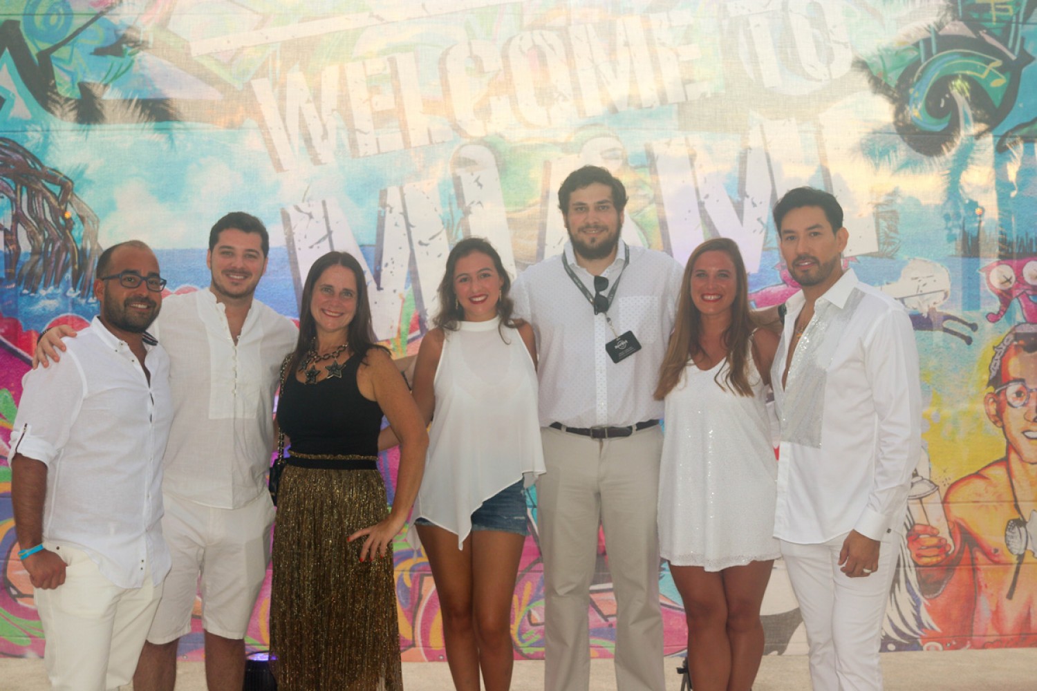 Sebastian Muñoz, Joaquin Prono, Josefina de Zan, Paloma Sanchez, Eligio Torres, Gabriela Muñoz y Leonel Reyes