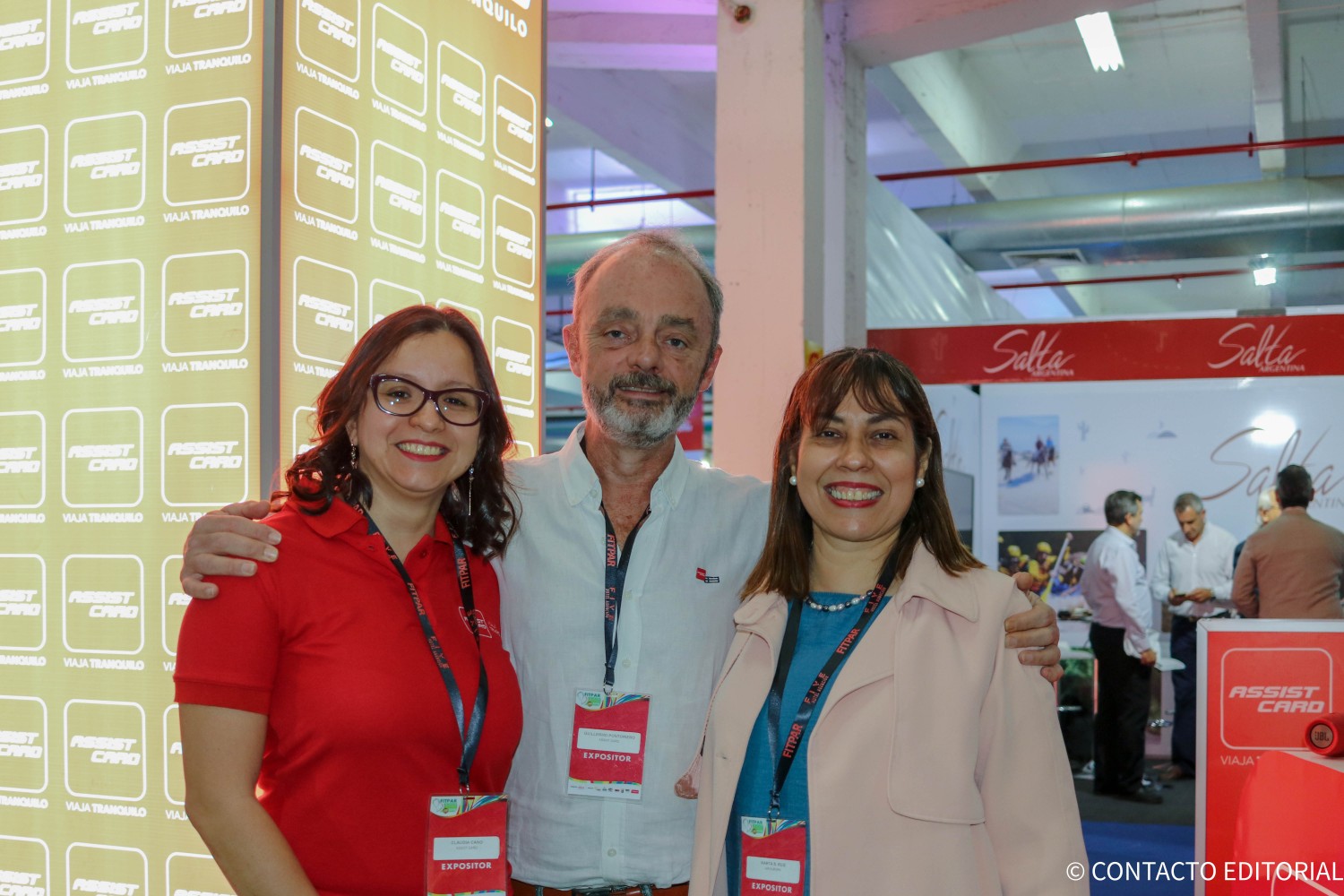 Claudia Cano, Guillermo Pontorriero y Marta Ruiz