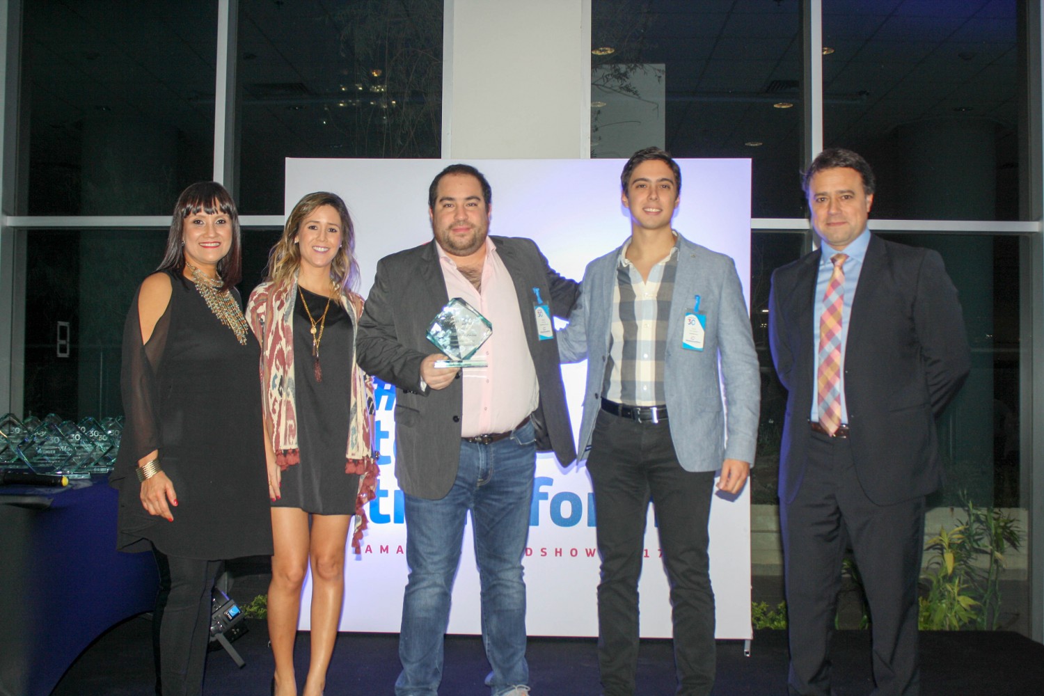Giovanna Frescura, Matias Escalona y Erich Von Zastrow de Boarding Pass
