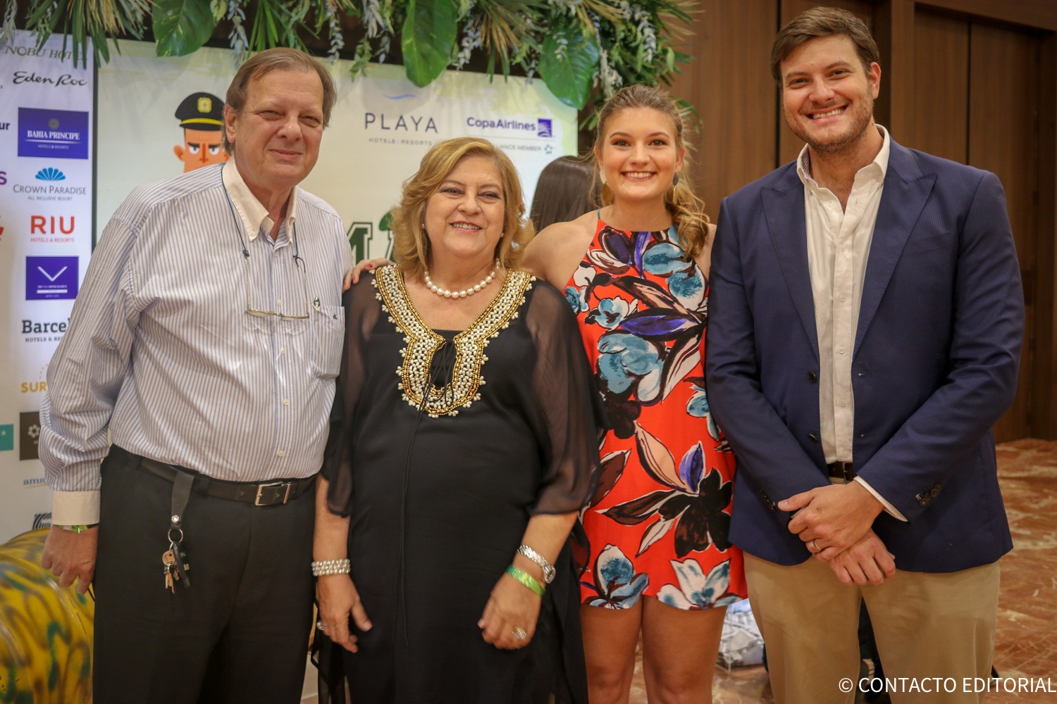 Jose, Ofelia, Ana Laura y Jose Carlos Brunetti