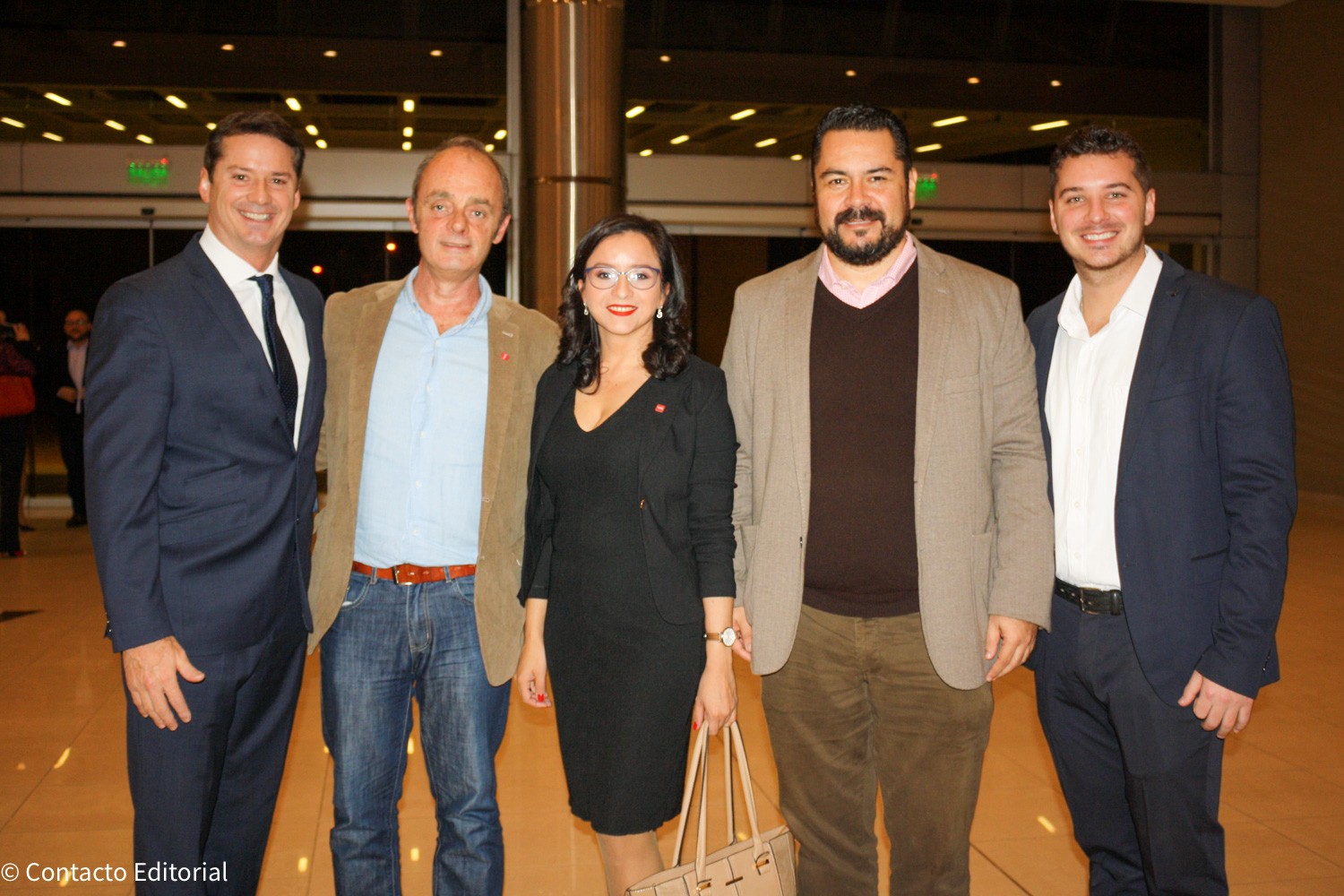 David Prono, Guillermo Pontorriero, Claudia Cano, Olavi Linkola y Joaquin Prono