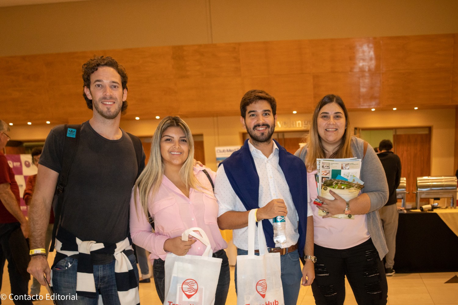 Santiago Vera, Sueli Benitez, Marcelo Castelnovo y Alejandra Molas