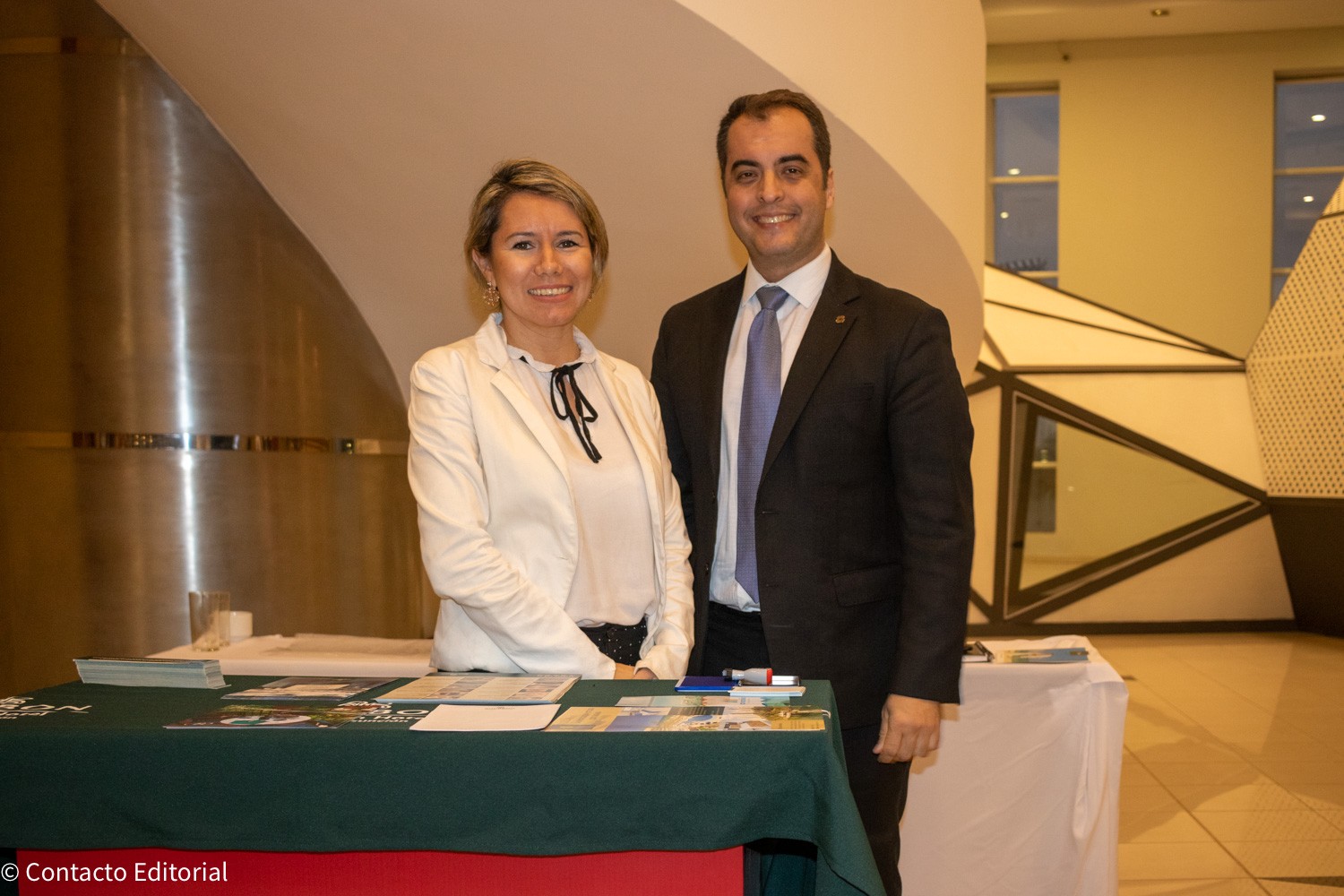 Angie Duarte y Brunno Poli de Bourbon Hoteis y Resorts