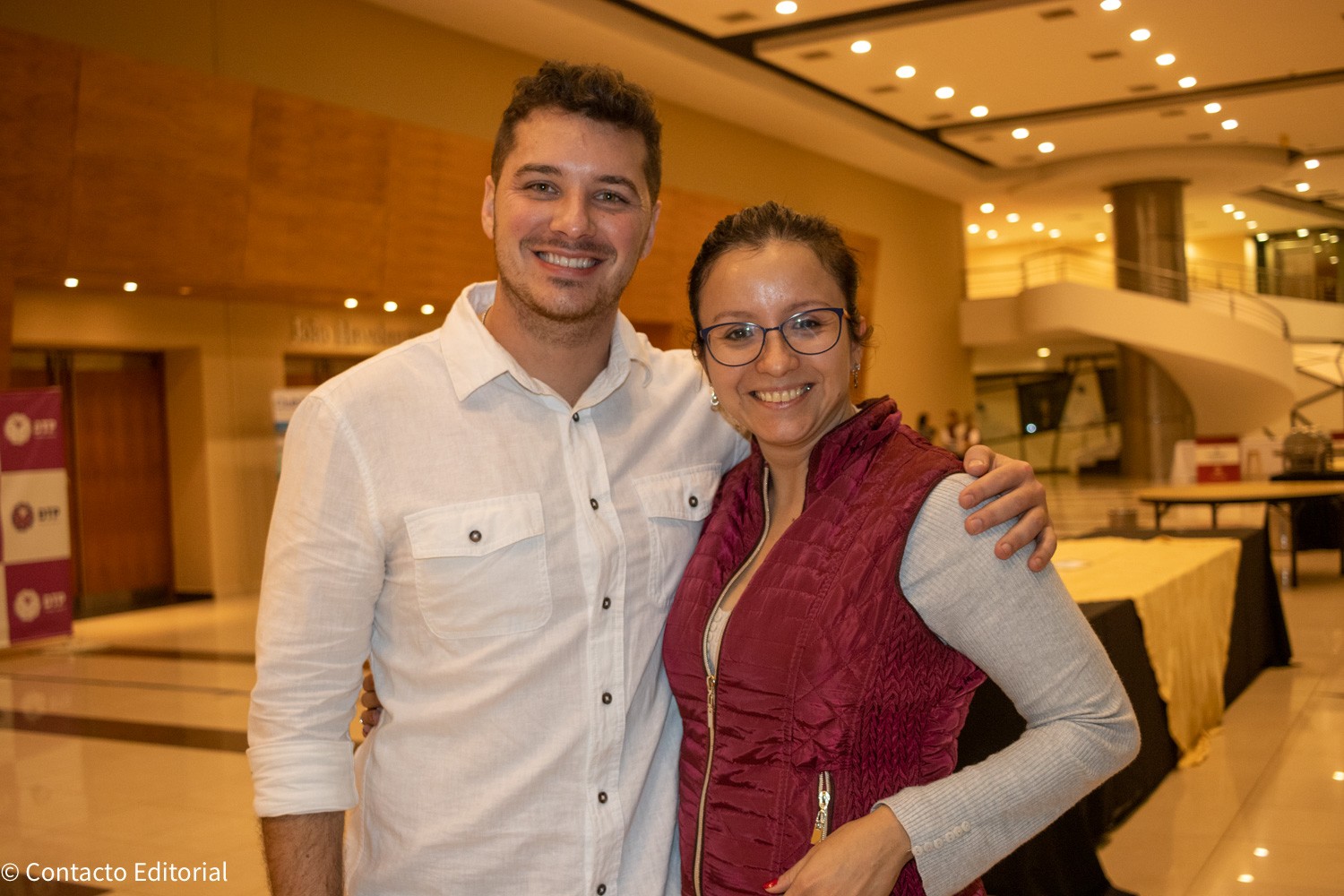 Joaquin Prono y Claudia Cano