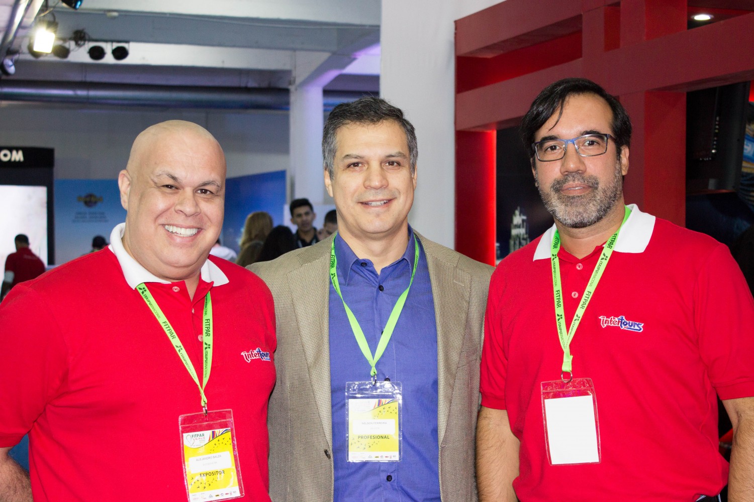 Alejandro Salza, Nelson Ferreira y Alejandro Ocampos