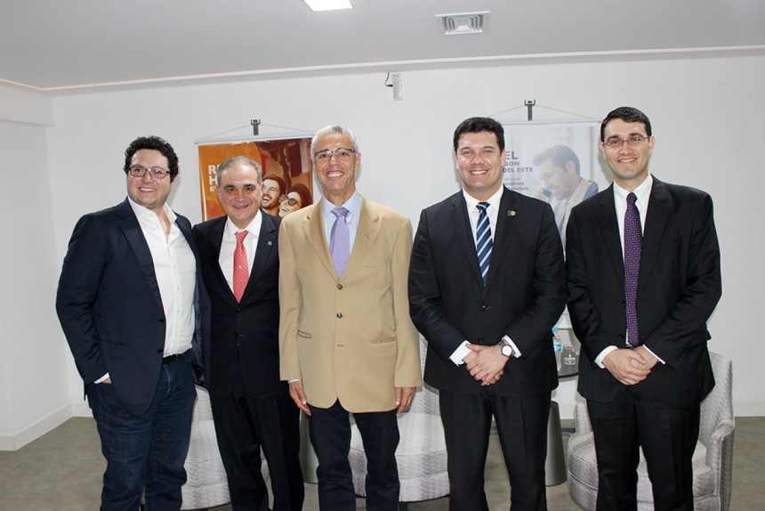 Philippe Hammoud, Alceu Vezozzo Filho, Chariff Hammoud, Fernando Macedo y Wellington Aquino