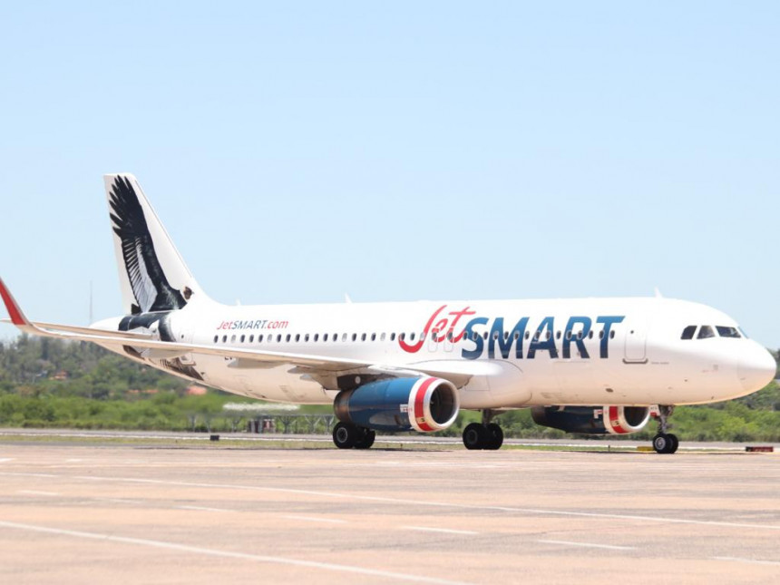 Reconocen a JetSMART como la aerolínea con la flota más joven de Sudamérica