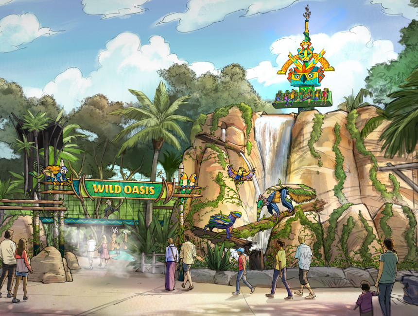 Busch Gardens estrena  Wild Oasis, un área de aventura infantil inspirada en las selvas tropicales