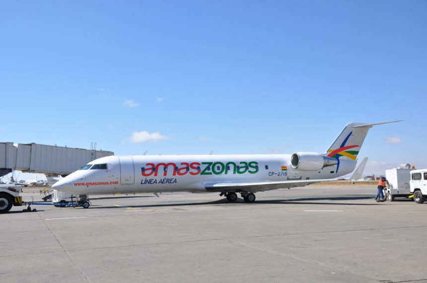 Amaszonas Líneas Aéreas suspende vuelos entre Santa Cruz y Asunción