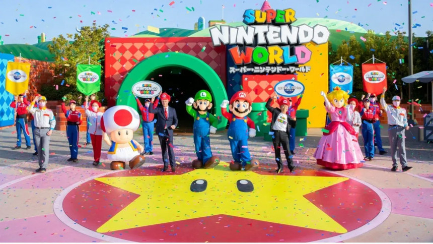 Super Nintendo World abrió oficialmente sus puertas en Universal Hollywood