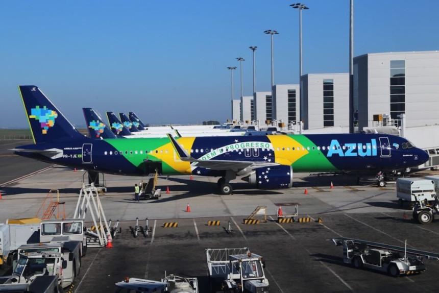 Azul es elegida como mejor compañía aérea regional de América del Sur