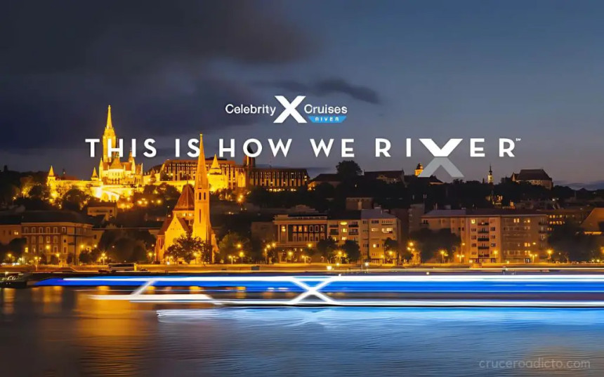 Celebrity Cruises se propone revolucionar los cruceros fluviales europeos con 10 nuevos barcos