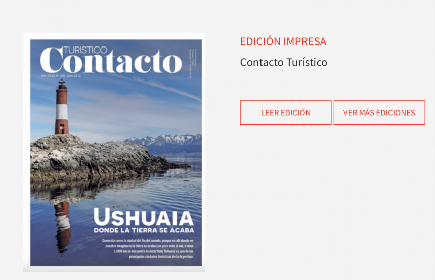 La última edición de Contacto Turístico destaca a Ushuaia