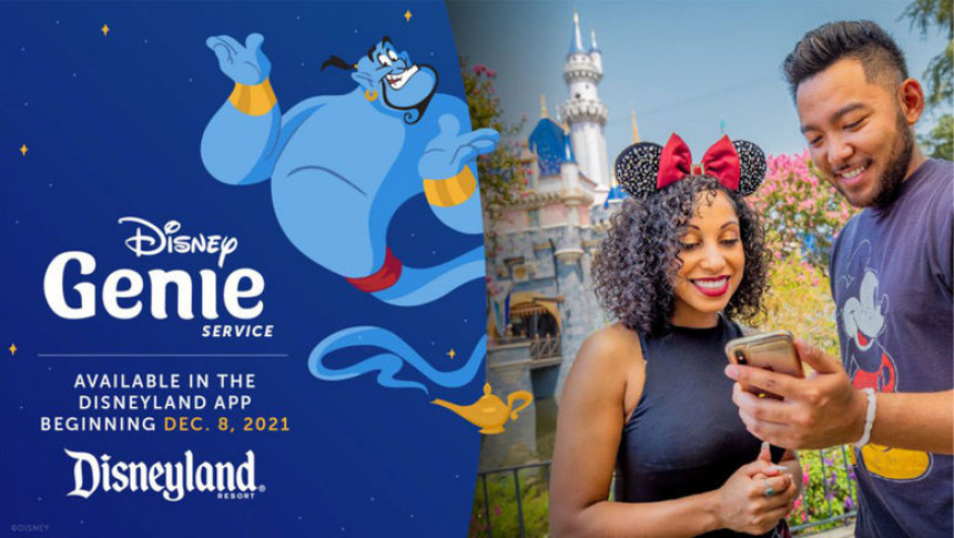 Disney ofrece a Genie en los parques de California