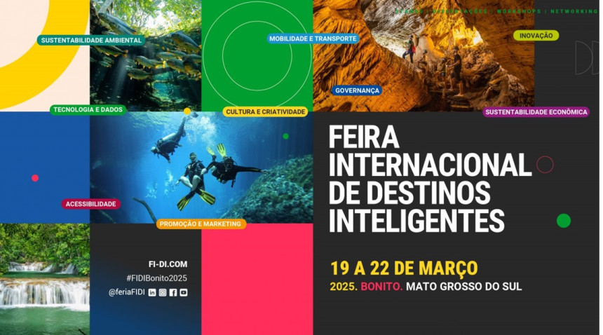 Bonito, sede de la Feria Internacional de Destinos Inteligentes 2025