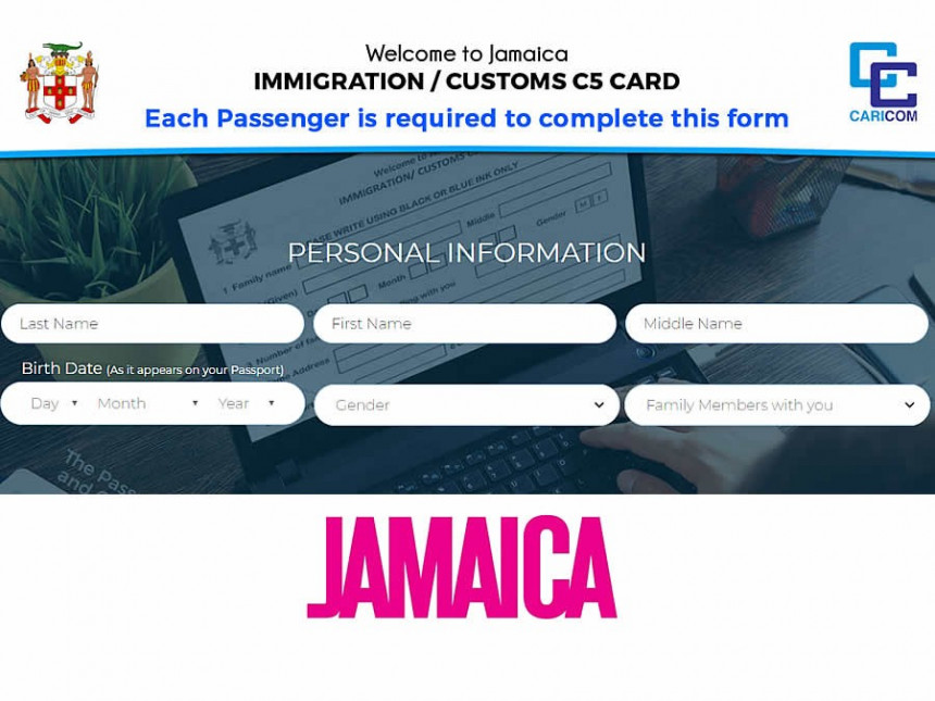 Jamaica agiliza ingreso al país vía online 
