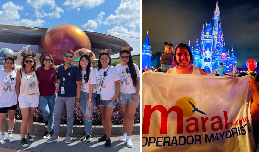 Maral Turismo participa de Fam por Aniversario de Disney