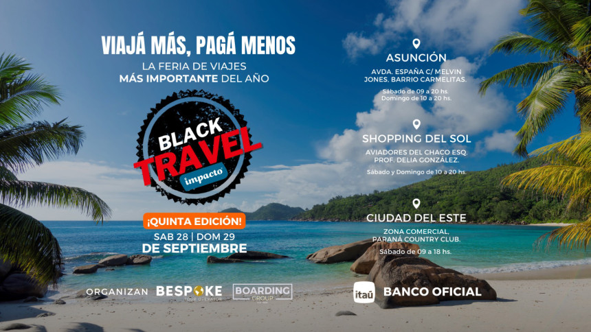 Boarding Group presenta quinta edición del Black Travel Weekend