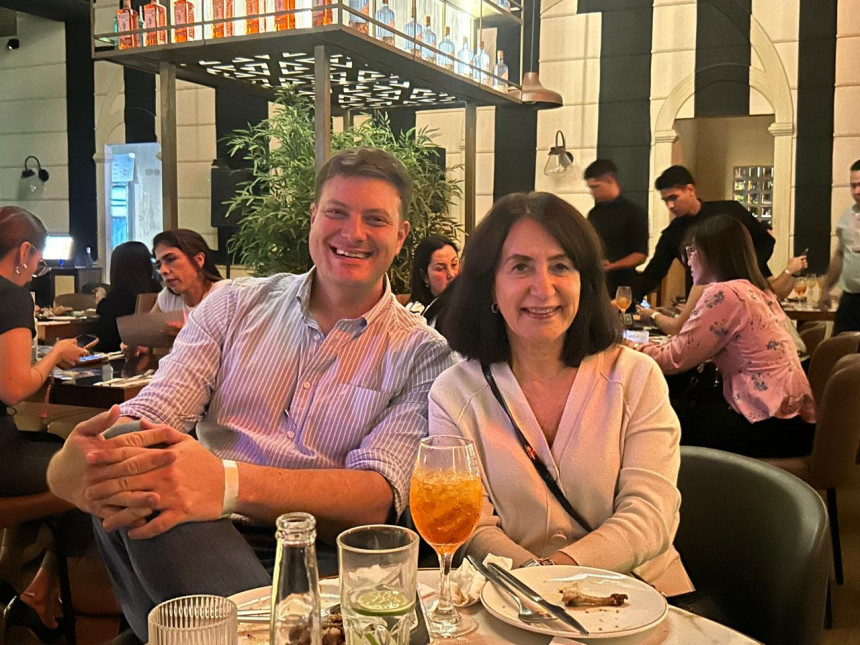 José Carlos Brunetti y Alejandra Teich