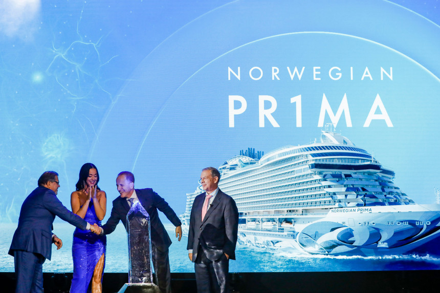 NCL da la bienvenida oficial al Norwegian Prima