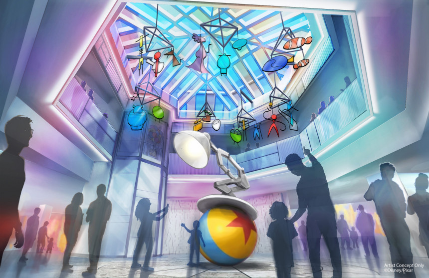 En Enero abrirá Pixar Place Hotel en Disneyland