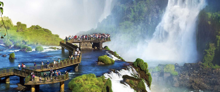 Recuperan pasarelas del circuito de la Garganta del Diablo en Cataratas del Iguazú