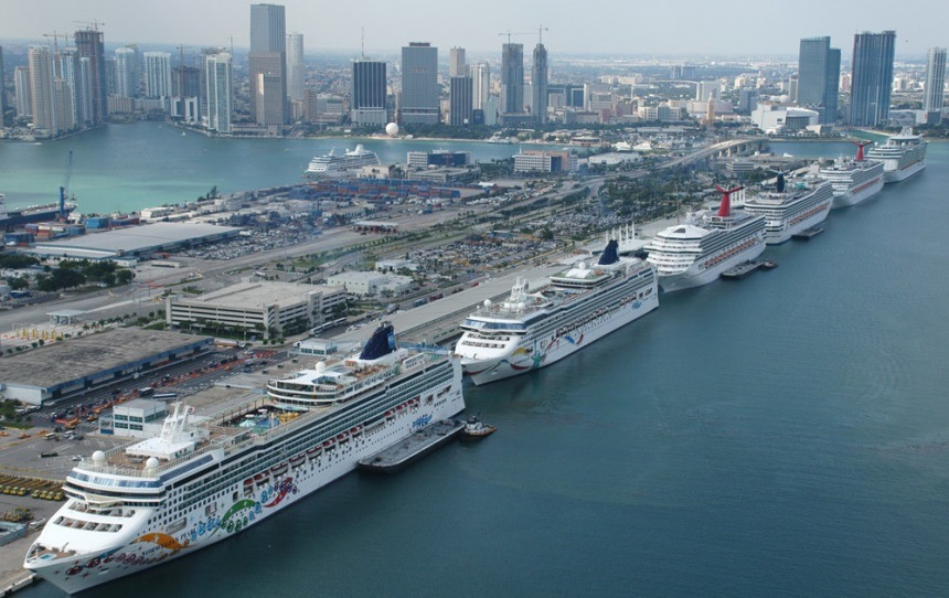 Imagen del Puerto de Miami