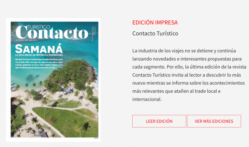 Contacto Turístico presenta "Samaná, la joya idílica de República Dominicana"
