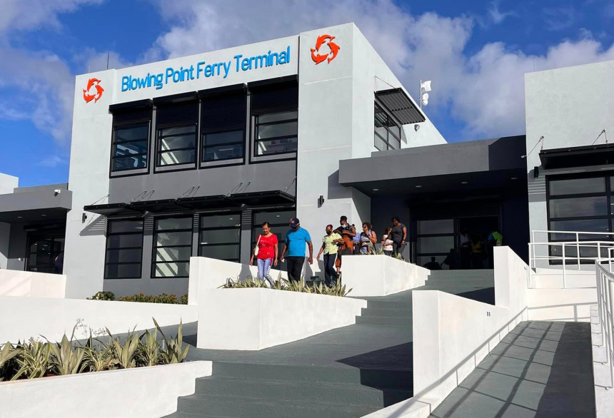 Anguilla inaugura nueva terminal de ferry
