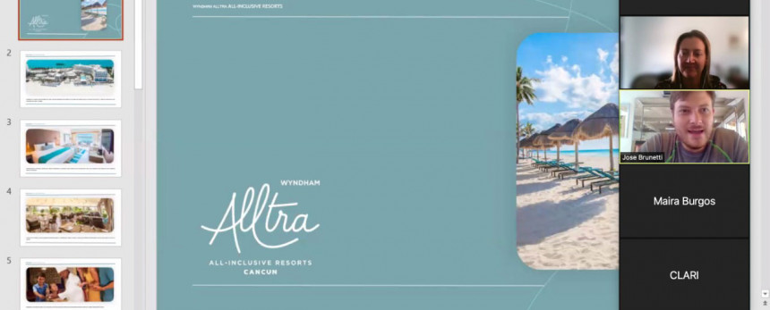 Maral Turismo y Hoteles Wyndham Alltra Cancún y Playa del Carmen realizan capacitación online