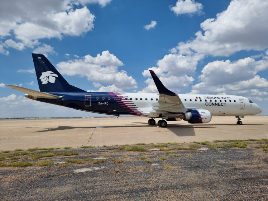 Celebrando 90 años, Aeroméxico estrena nueva imagen en sus aviones