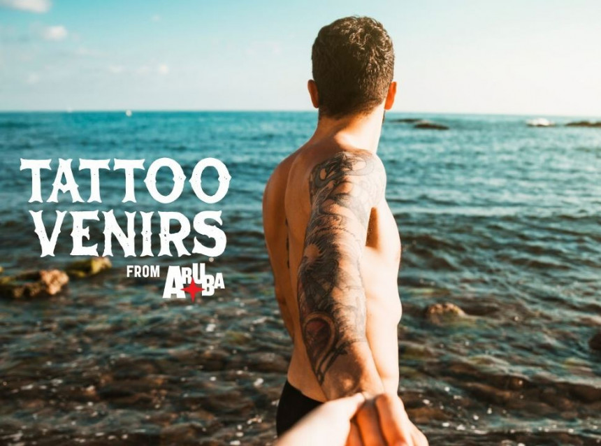 “Tattoovenir” original recordatorio de una visita a Aruba