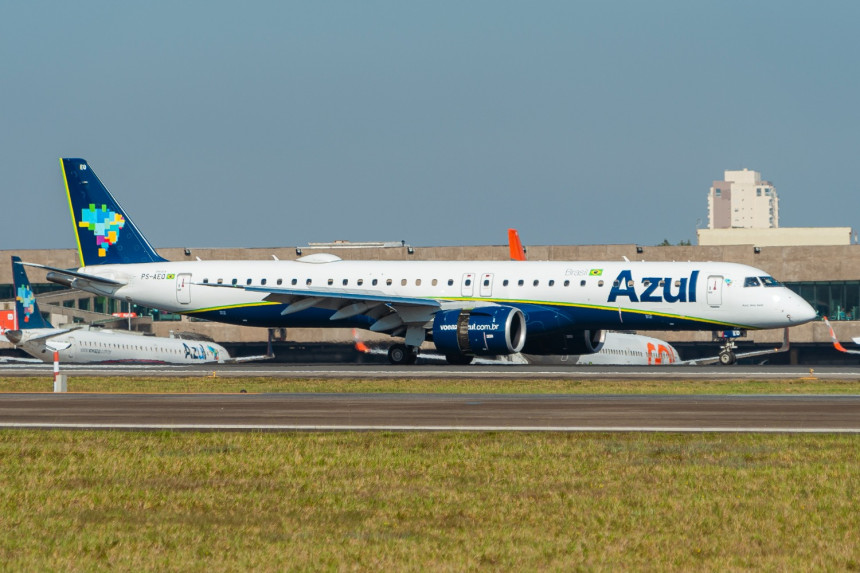 Azul inicia vuelos directos entre São Paulo-Congonhas y Foz de Iguaçu 