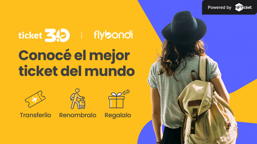 Tickets 3.0 con la aerolínea argentina Flybondi