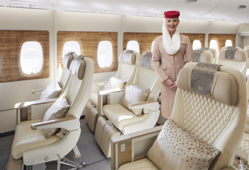 Emirates presentó su nueva Premium Economy 