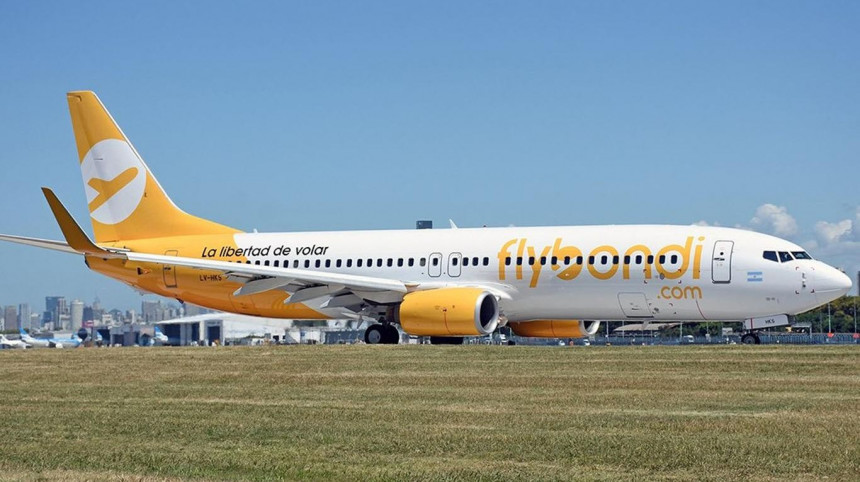 FlyBondi espera incorporar una nueva aeronave a finales de año y reiniciar vuelos a Asunción