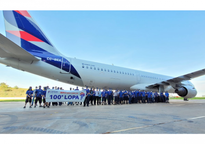LATAM ya cuenta con 100 aviones Airbus A320 y A321 con cabinas rediseñadas