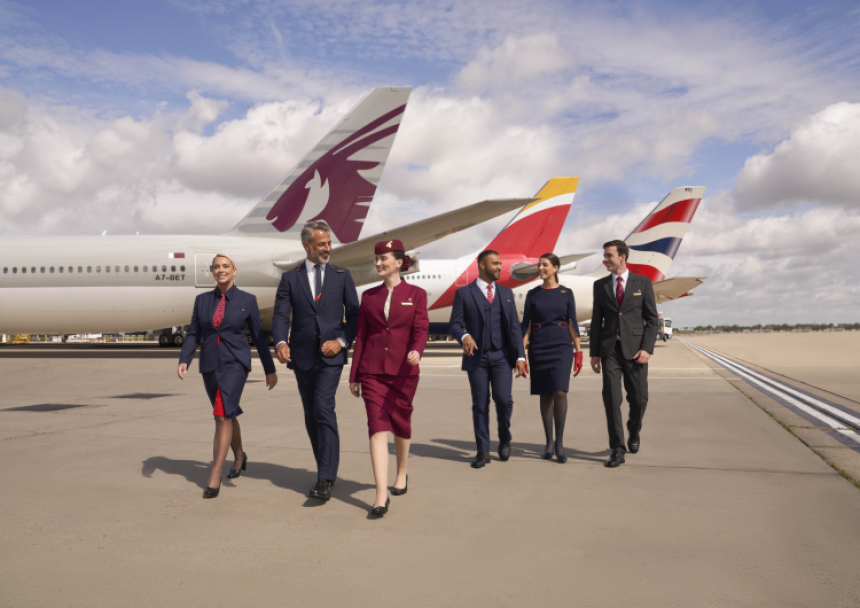 En alianza con British Airways y Qatar Airways, Iberia genera mayor acuerdo de negocios conjunto entre aerolíneas