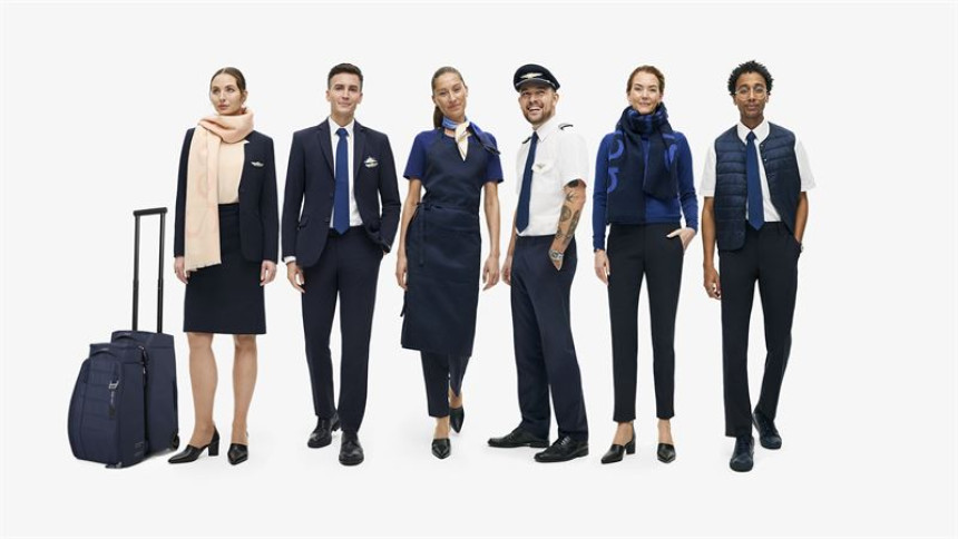 Innovación y sostenibilidad en nuevos uniformes de tripulantes en Scandinavian Airlines 