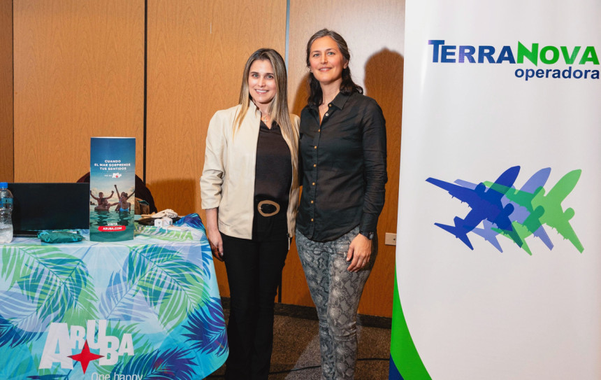 Novedades de la “Isla Feliz” en evento de Terra Nova y la Autoridad de Turismo de Aruba 
