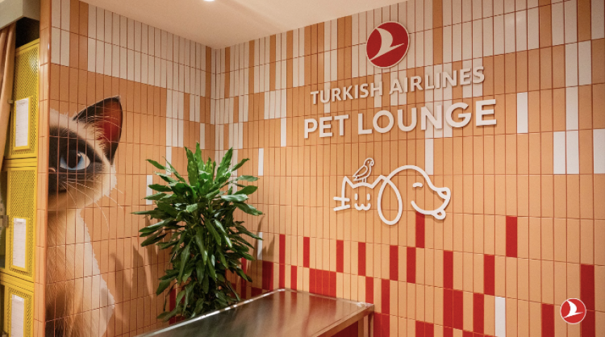 Turkish Airlines inaugura una sala VIP para mascotas en el aeropuerto de Estambul