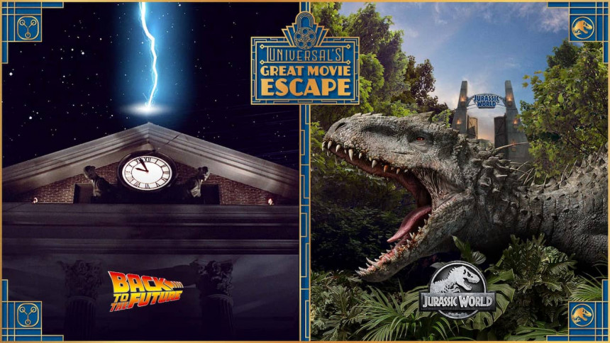 Escape Room en Universal CityWalk, aventuras de escape basadas en Jurassic Park y Back to the Future