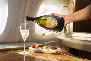 “Exclusive Eight”, los champagnes más valiosos del mundo a bordo de Emirates