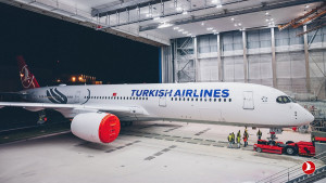 Turkish Airlines inicia operaciones con el nuevo Airbus A350-900 para la ruta Sao Paulo - Estambul